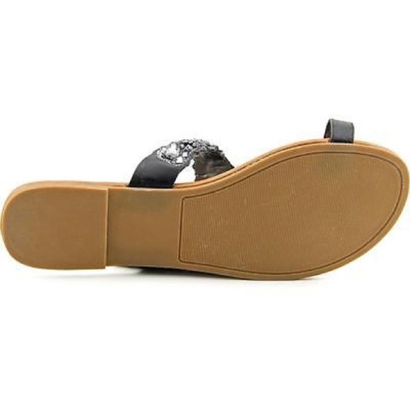 Rampage Railla Open Toe Synthetic Slides Sandal - Picture 6 of 7